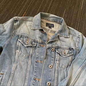 Lucky Brand Tomboy Trucker Denim Jacket